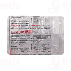 Mefomin 1000 Sr Tablet 10