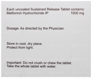Mefomin 1000 Sr Tablet 10
