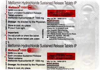 Mefomin 1000 Sr Tablet 10