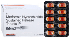 Mefomin 500 Sr Tablet 10