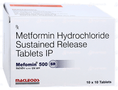 Mefomin 500 Sr Tablet 10 Mefomin 500 Sr Tablet 10
