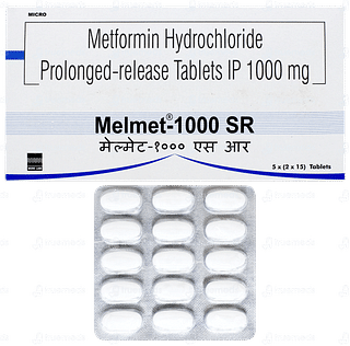 Melmet 1000 Sr Tablet 15