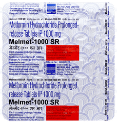 Melmet 1000 Sr Tablet 15