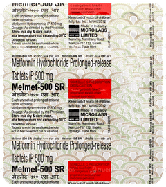 Melmet 500 Sr Tablet 20