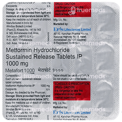 Metafort 1000 Tablet 15 Metafort 1000 Tablet 15