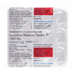 Metafort 1000 Tablet 15