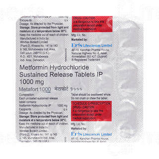 Metafort 1000 Tablet 15