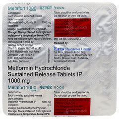 Metafort 1000 Tablet 15