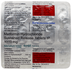 Metafort 1000 Tablet 15 Metafort 1000 Tablet 15