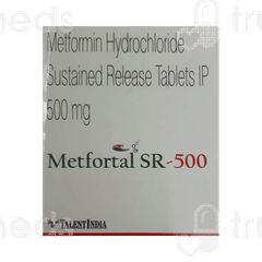 Metfortal Sr 500 Tablet 10