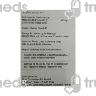 Metfortal Sr 500 Tablet 10