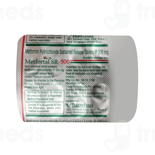 Metfortal Sr 500 Tablet 10