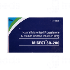 Migest 200 Mg Tablet Sr 10
