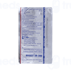 Migest 300 Mg Tablet Sr 10