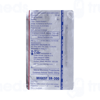 Migest 300 Mg Tablet Sr 10