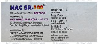Nac Sr 100 Tablet 10