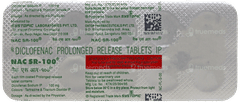 Nac Sr 100 Tablet 10 Nac Sr 100 Tablet 10