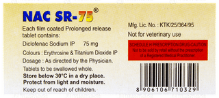 Nac Sr 75 Tablet 10