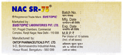 Nac Sr 75 Tablet 10