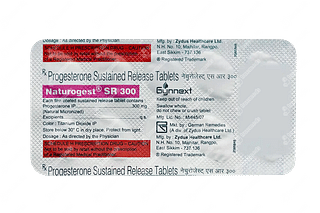 Naturogest 300 MG Tablet Sr 10