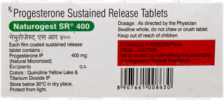 Naturogest Sr 400 Tablet 10