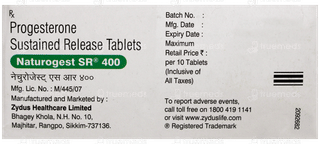 Naturogest Sr 400 Tablet 10