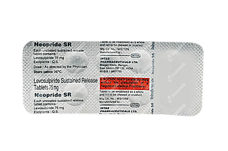 Neopride 75 MG Tablet Sr 10