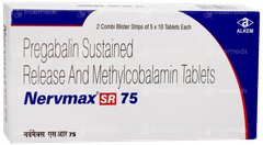 Nervmax Sr 75 Tablet 10 Nervmax Sr 75 Tablet 10