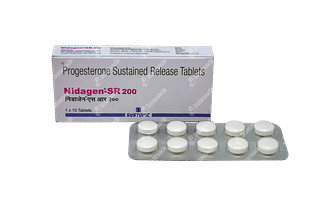 Nidagen 200 MG Tablet Sr 10