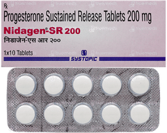 Nidagen Sr 200 Tablet 10