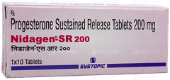 Nidagen Sr 200 Tablet 10