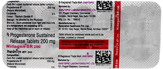 Nidagen Sr 200 Tablet 10