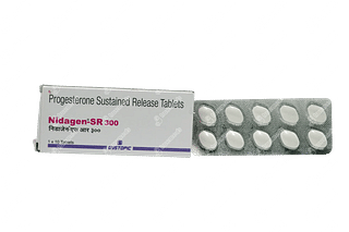 Nidagen 300 MG Tablet Sr 10