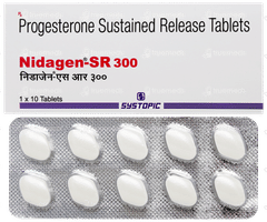 Nidagen Sr 300 Tablet 10