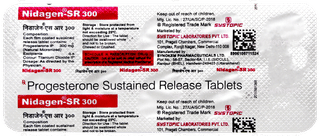 Nidagen Sr 300 Tablet 10