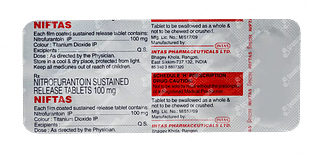 Niftas 100 MG Tablet Sr 10