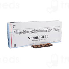 Nitrofix Sr 30 Tablet 10 Nitrofix Sr 30 Tablet 10