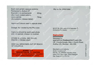 Nupenta Ls 75/40 MG Capsules Sr 10