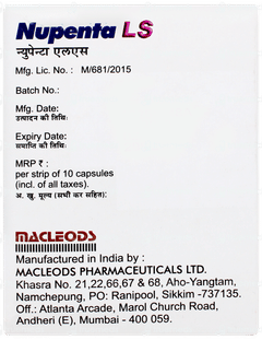 Nupenta Ls Capsule 10 Nupenta Ls Capsule 10