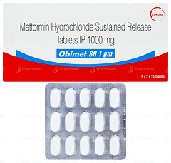 Obimet Sr 1gm Tablet 15