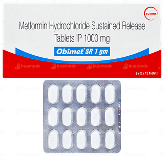 Obimet Sr 1gm Tablet 15