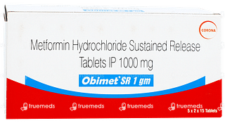 Obimet Sr 1gm Tablet 15