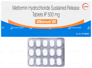 Obimet Sr 500mg Tablet 15