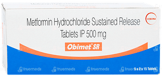 Obimet Sr 500mg Tablet 15