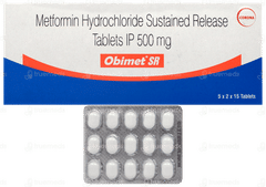 Obimet Sr Tablet 15