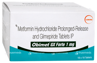 Obimet Gx Forte 1mg Tablet 10