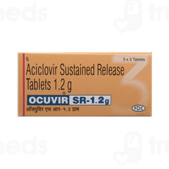 Ocuvir Sr 1.2g Tablet 3