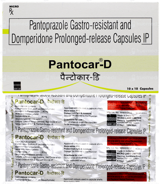 Pantocar D Capsule 10