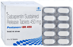Pentanerv Sr 450 Tablet 10