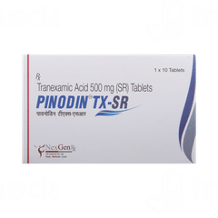 Pinodin Tx 100 MG Tablet Sr 10